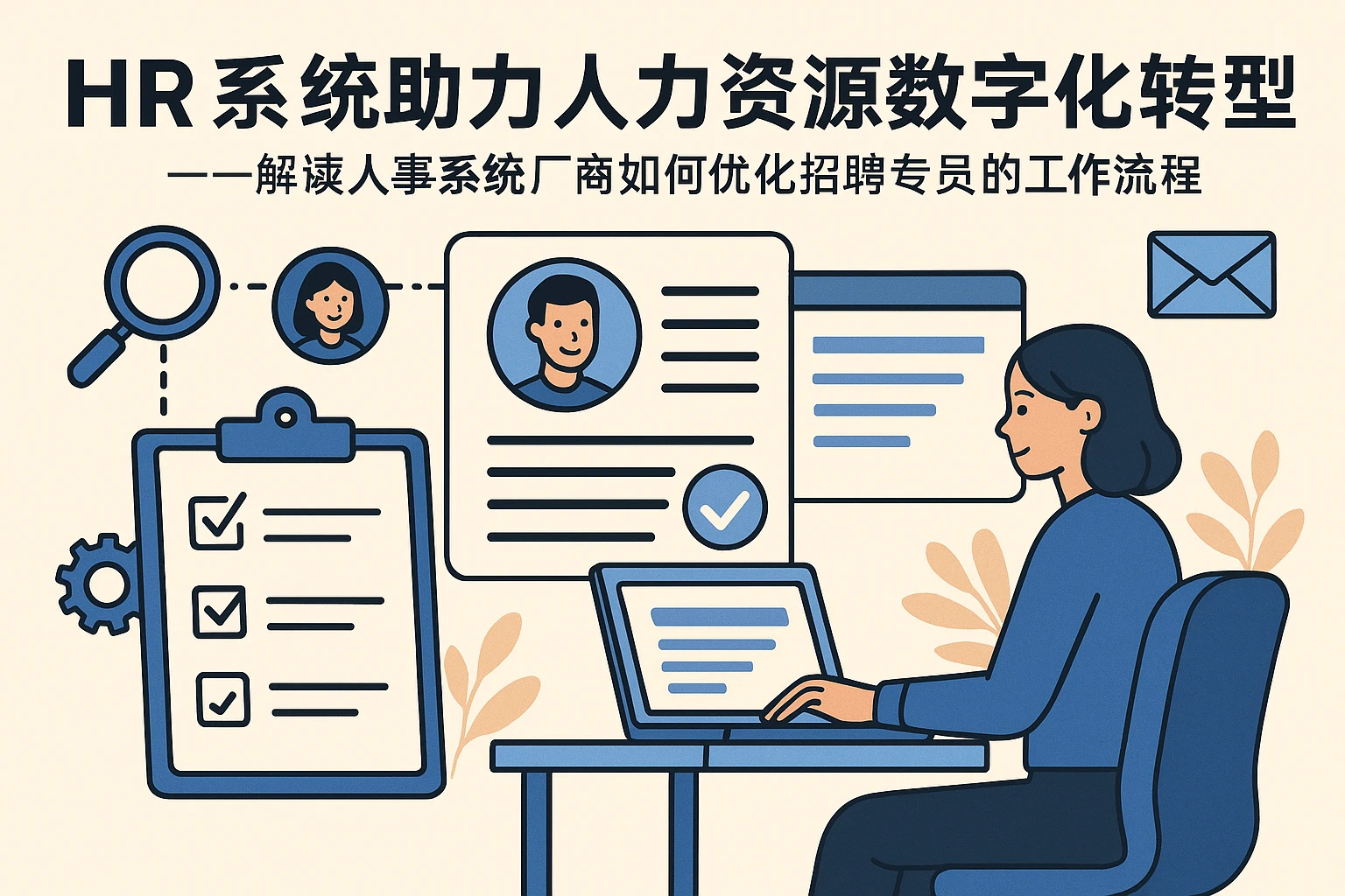 HR系统助力人力资源数字化转型——解读人事系统厂商如何优化招聘专员的工作流程