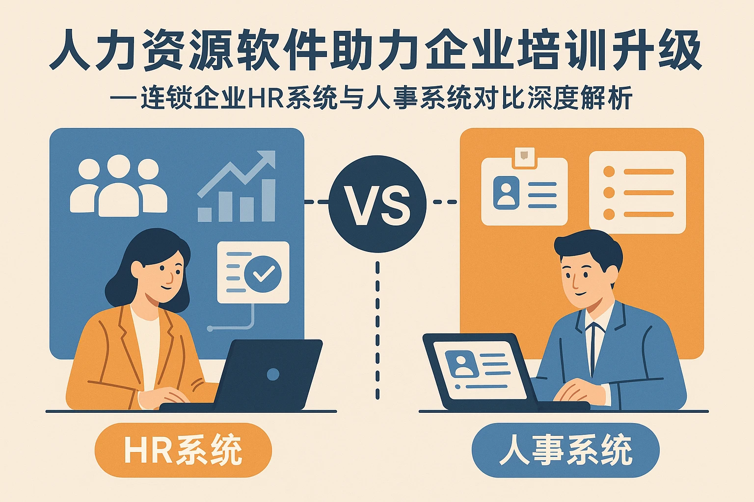 人力资源软件助力企业培训升级——连锁企业HR系统与人事系统对比深度解析