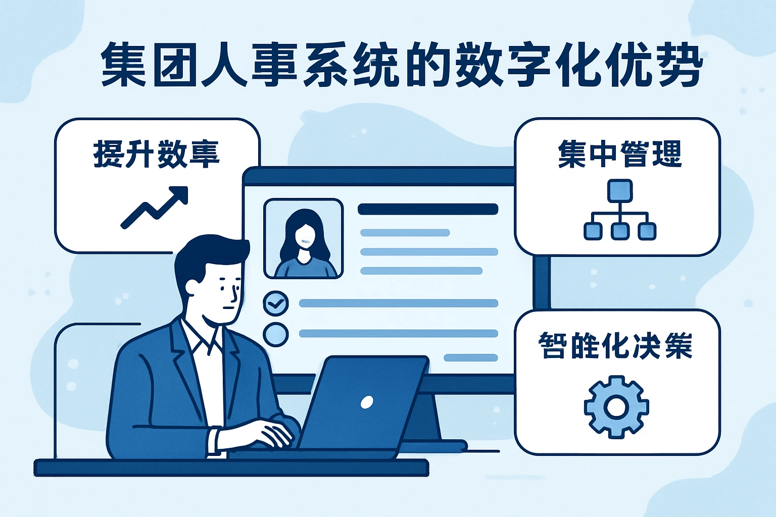 集团人事系统的数字化优势