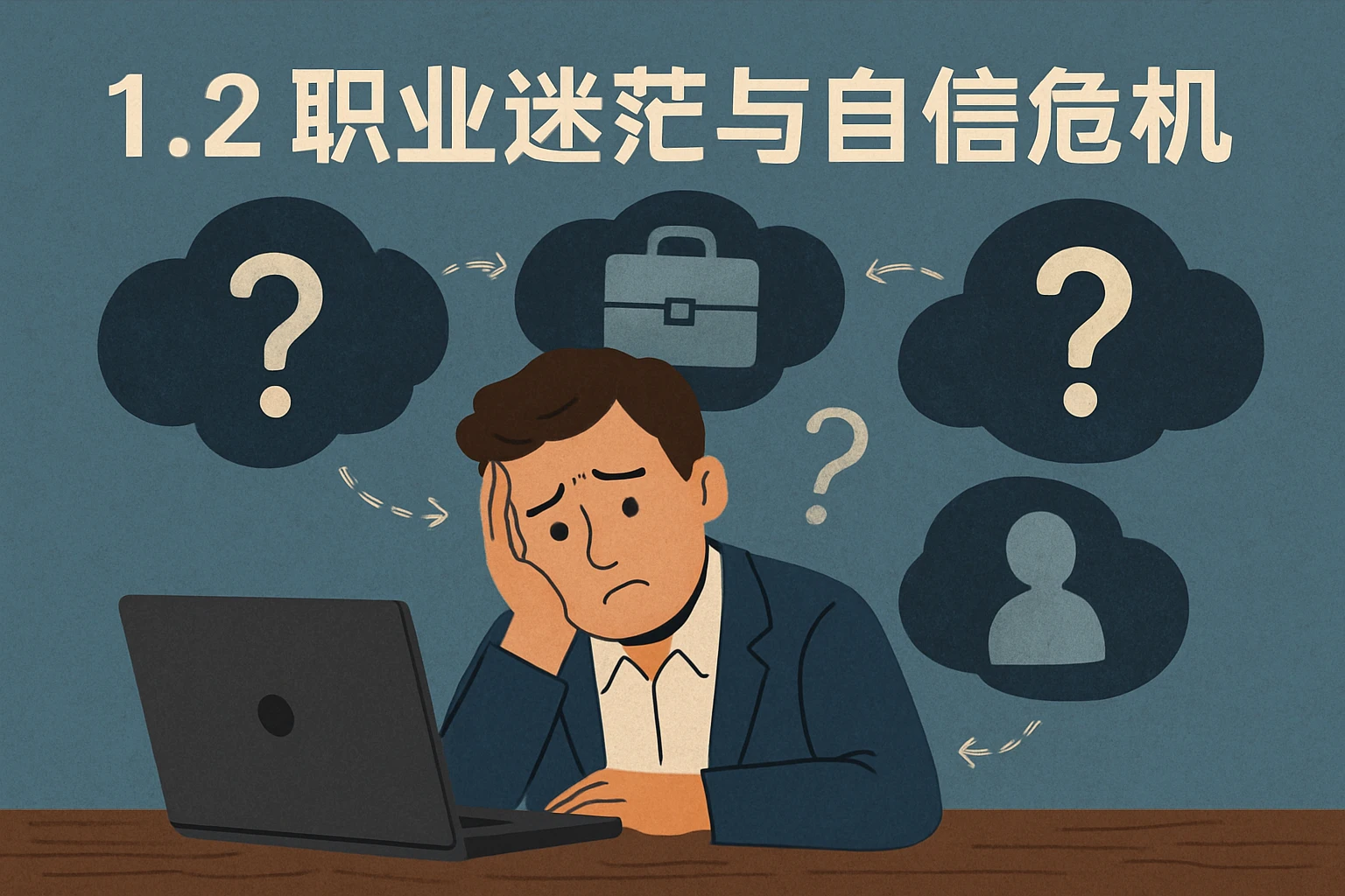 1.2 职业迷茫与自信危机