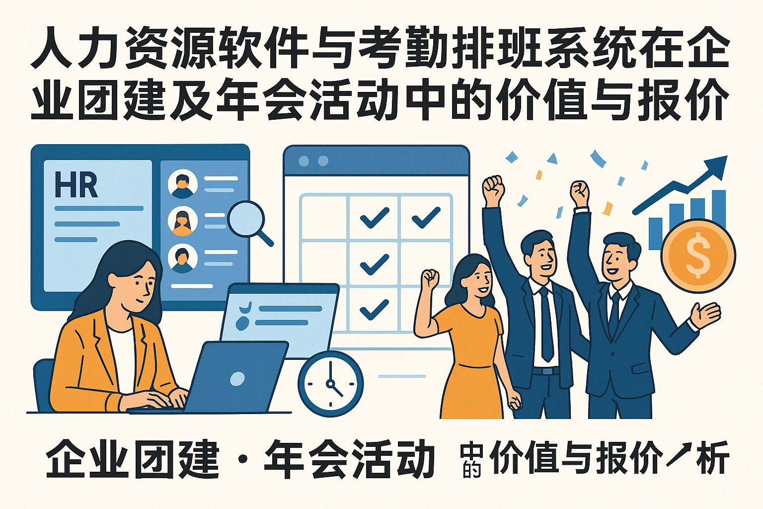 人力资源软件与考勤排班系统在企业团建及年会活动中的价值与报价解析