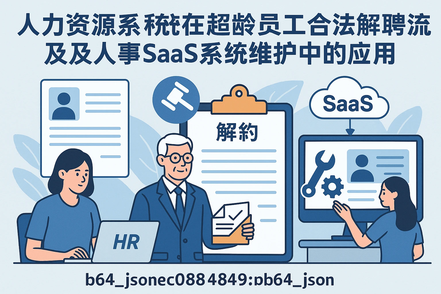 人力资源系统在超龄员工合法解聘流程及人事SaaS系统维护中的应用