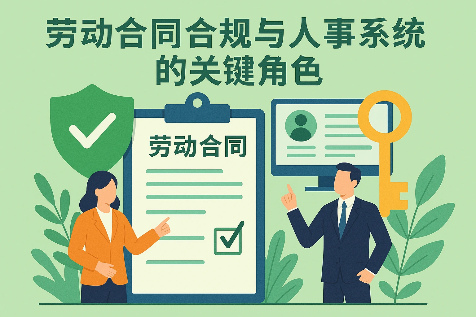 劳动合同合规与人事系统的关键角色