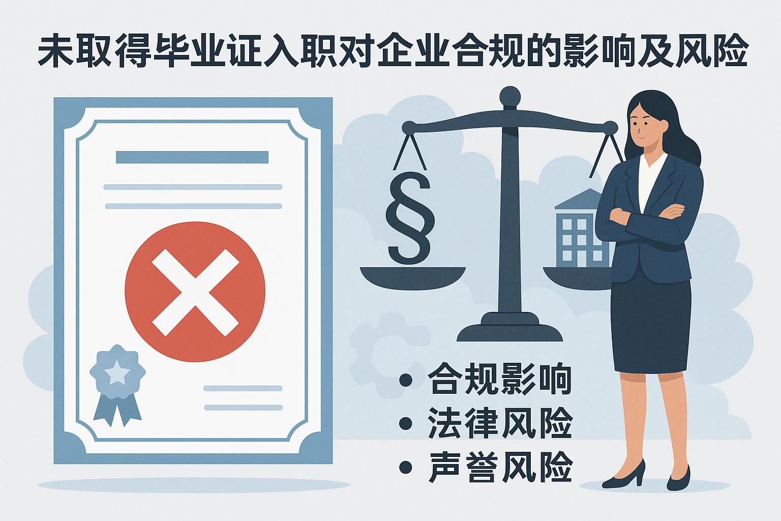 未取得毕业证入职对企业合规的影响及风险