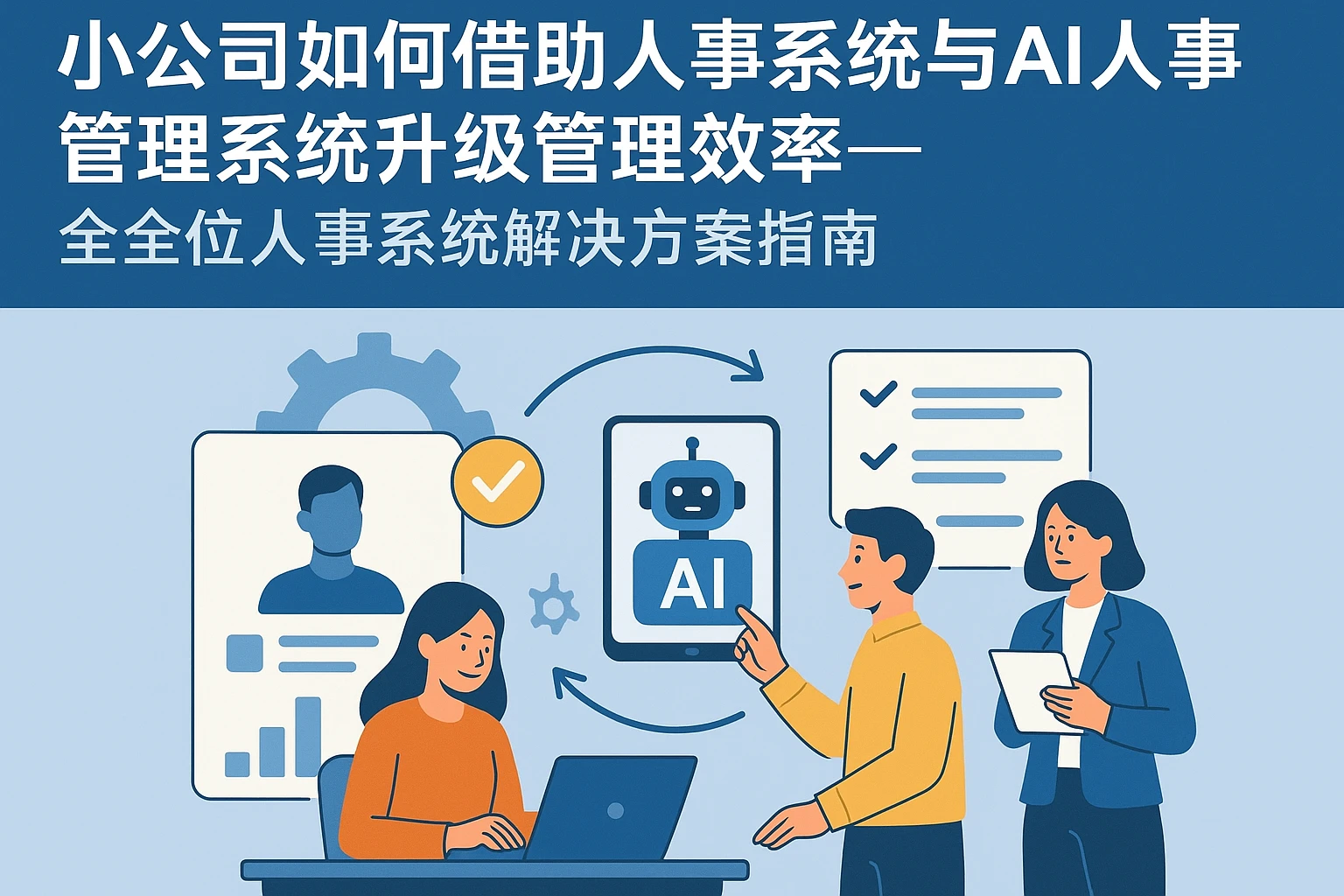 小公司如何借助人事系统与AI人事管理系统升级管理效率——全方位人事系统解决方案指南