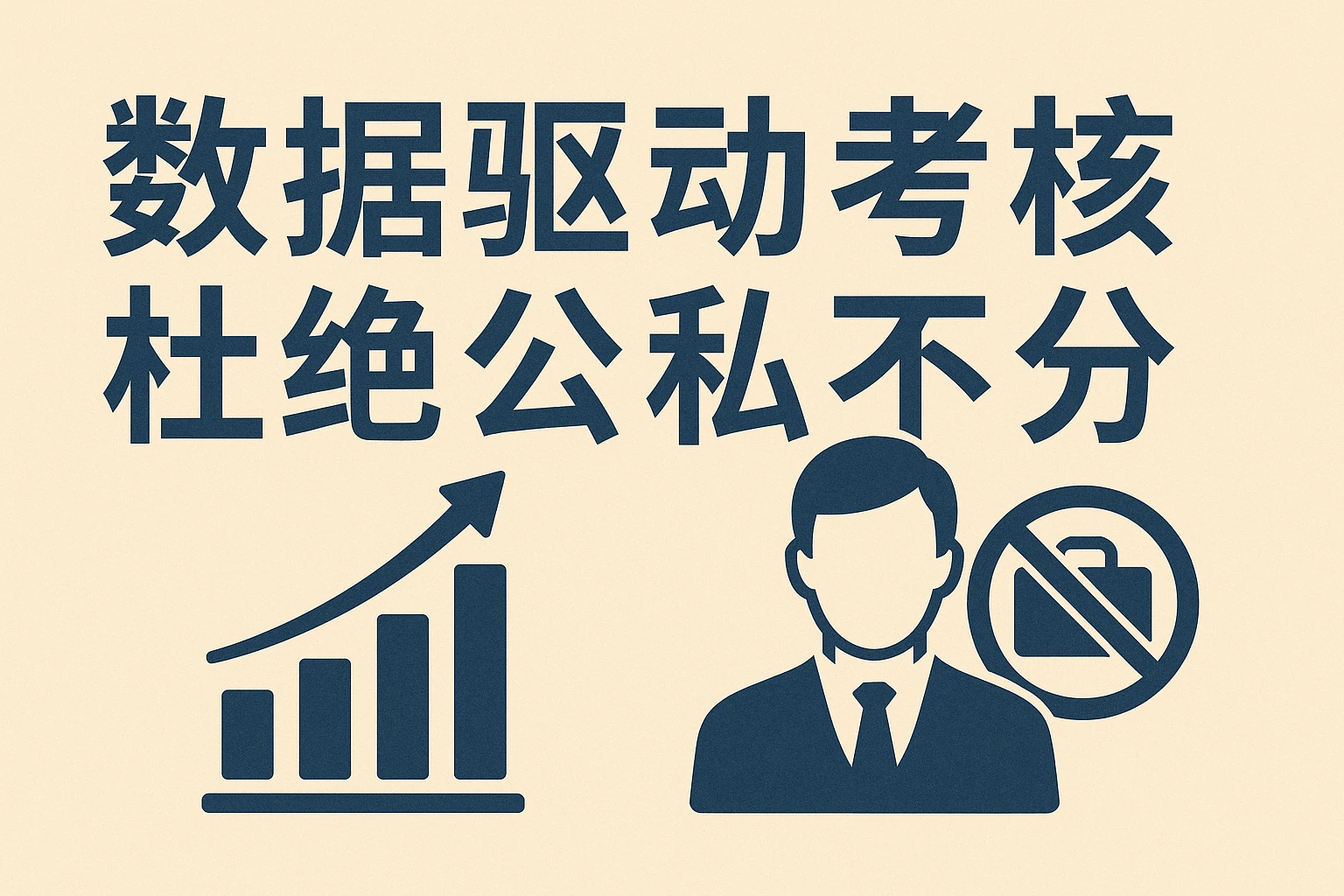 数据驱动考核,杜绝公私不分