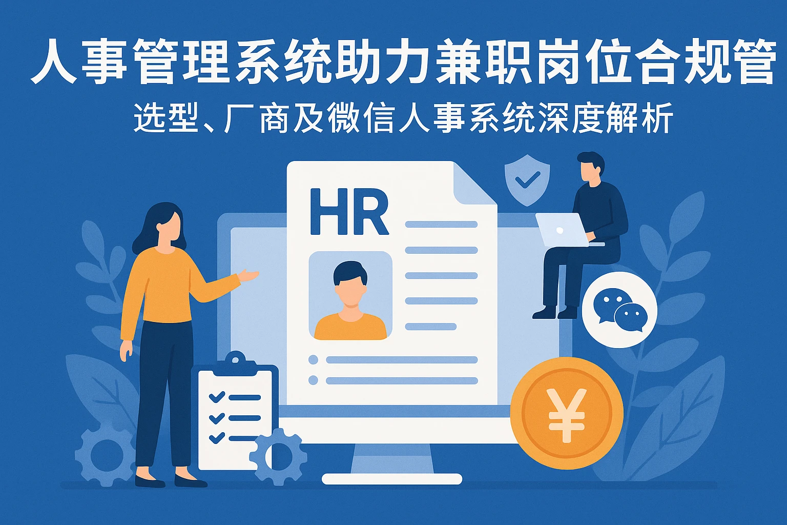 人事管理系统助力兼职岗位合规管理——选型、厂商及微信人事系统深度解析