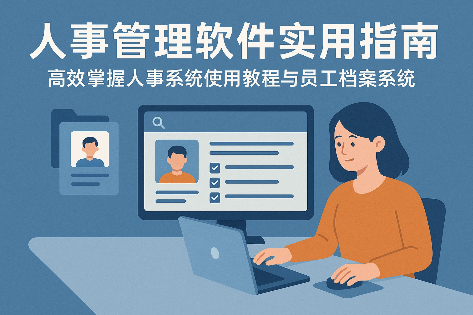 人事管理软件实用指南：高效掌握人事系统使用教程与员工档案系统