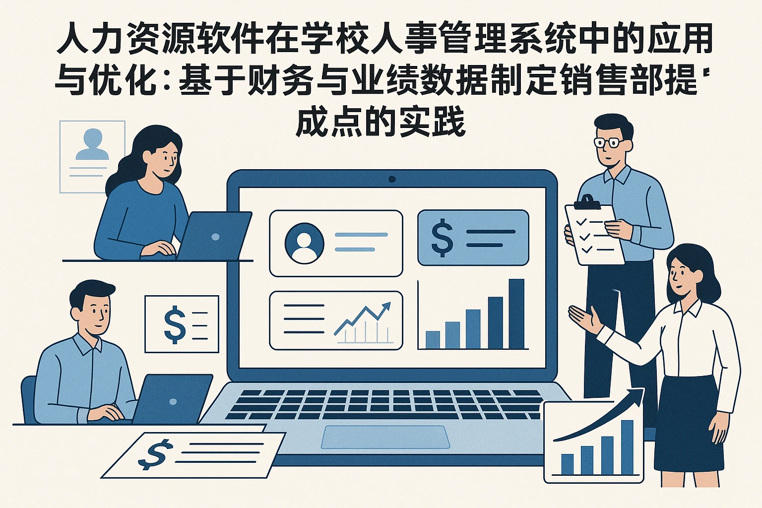 人力资源软件在学校人事管理系统中的应用与优化：基于财务与业绩数据制定销售部提成点的实践