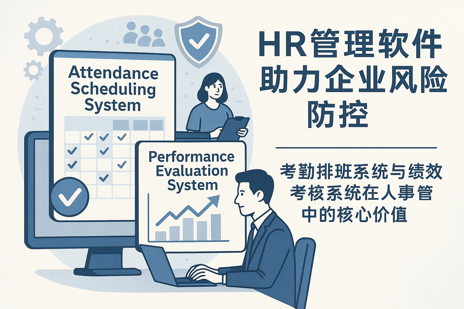 HR管理软件助力企业风险防控——考勤排班系统与绩效考核系统在人事管理中的核心价值