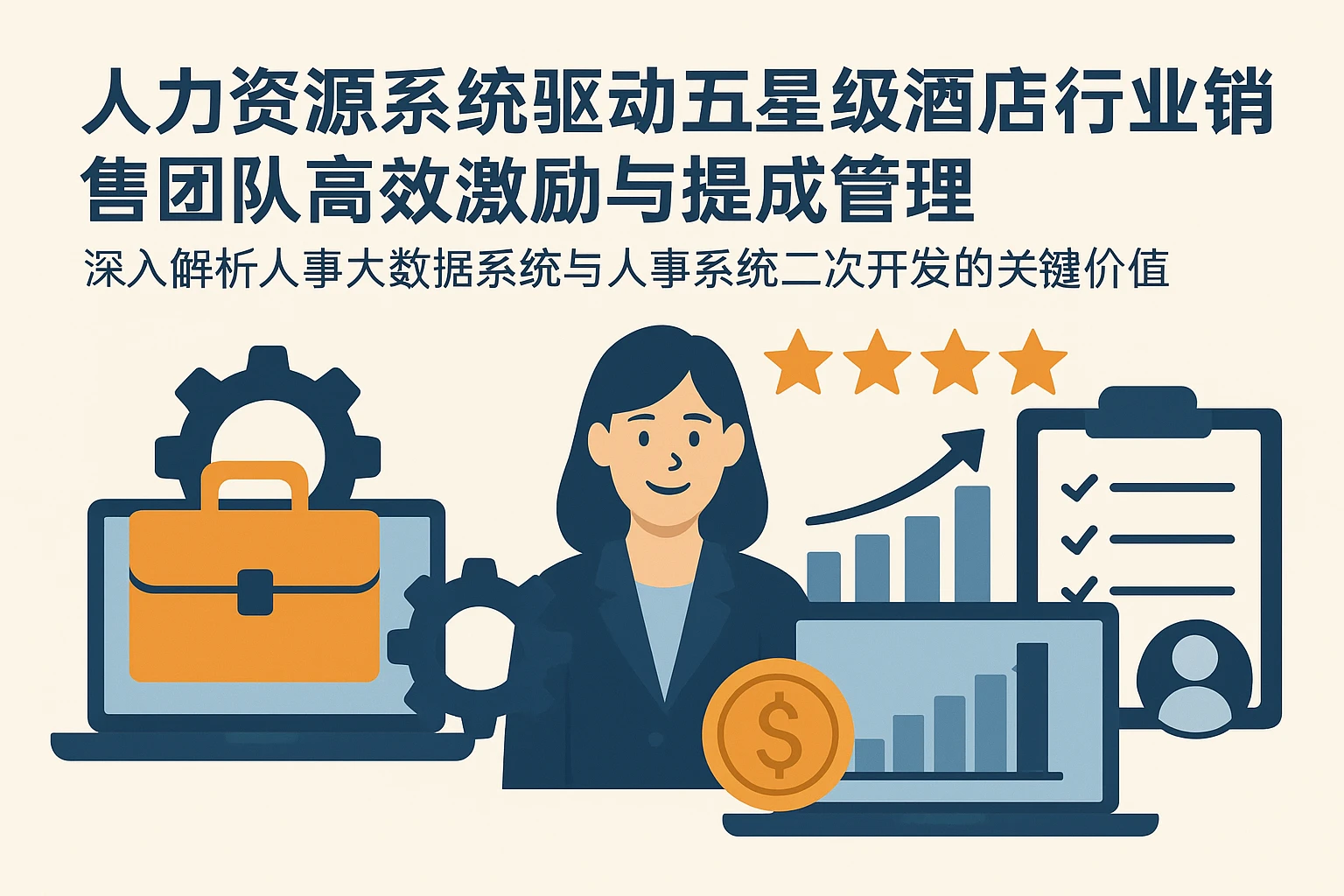 人力资源系统驱动五星级酒店行业销售团队高效激励与提成管理——深度解析人事大数据系统与人事系统二次开发的关键价值