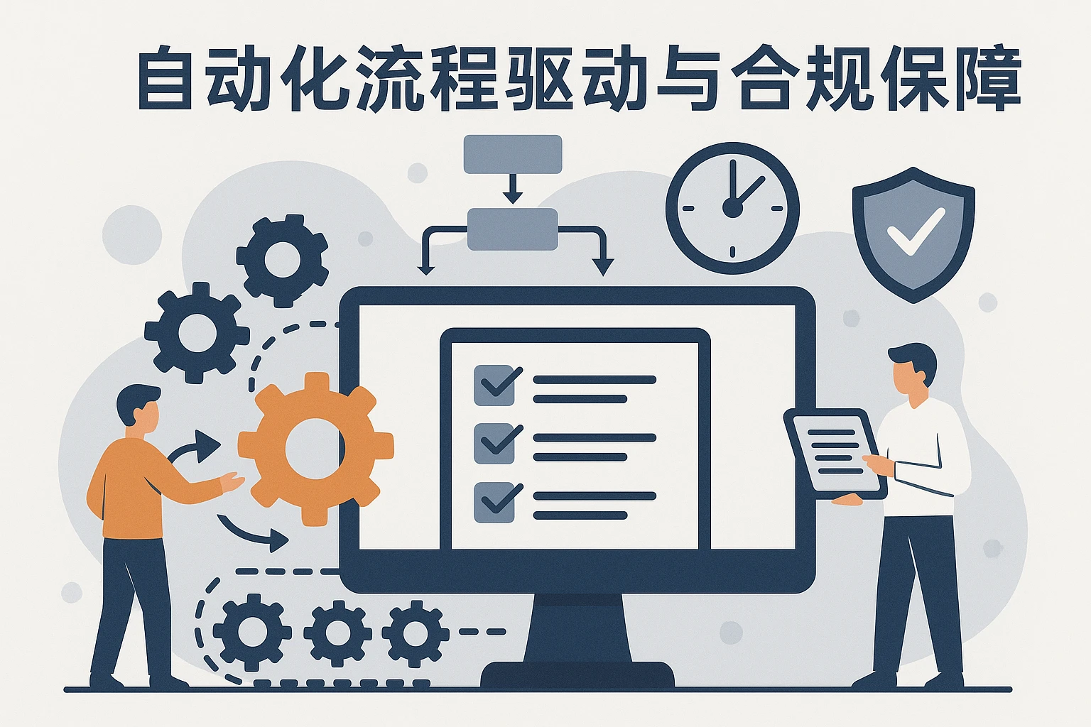 2. 自动化流程驱动与合规保障