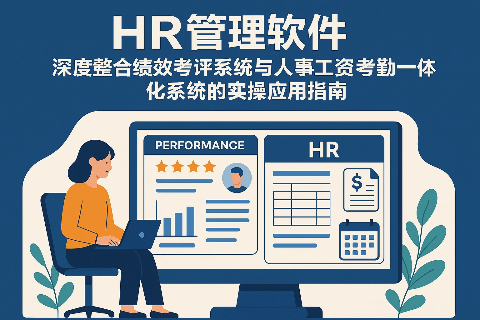 HR管理软件：深度整合绩效考评系统与人事工资考勤一体化系统的实操应用指南