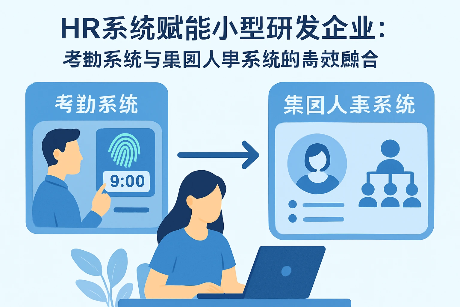 HR系统赋能小型研发企业：考勤系统与集团人事系统的高效融合