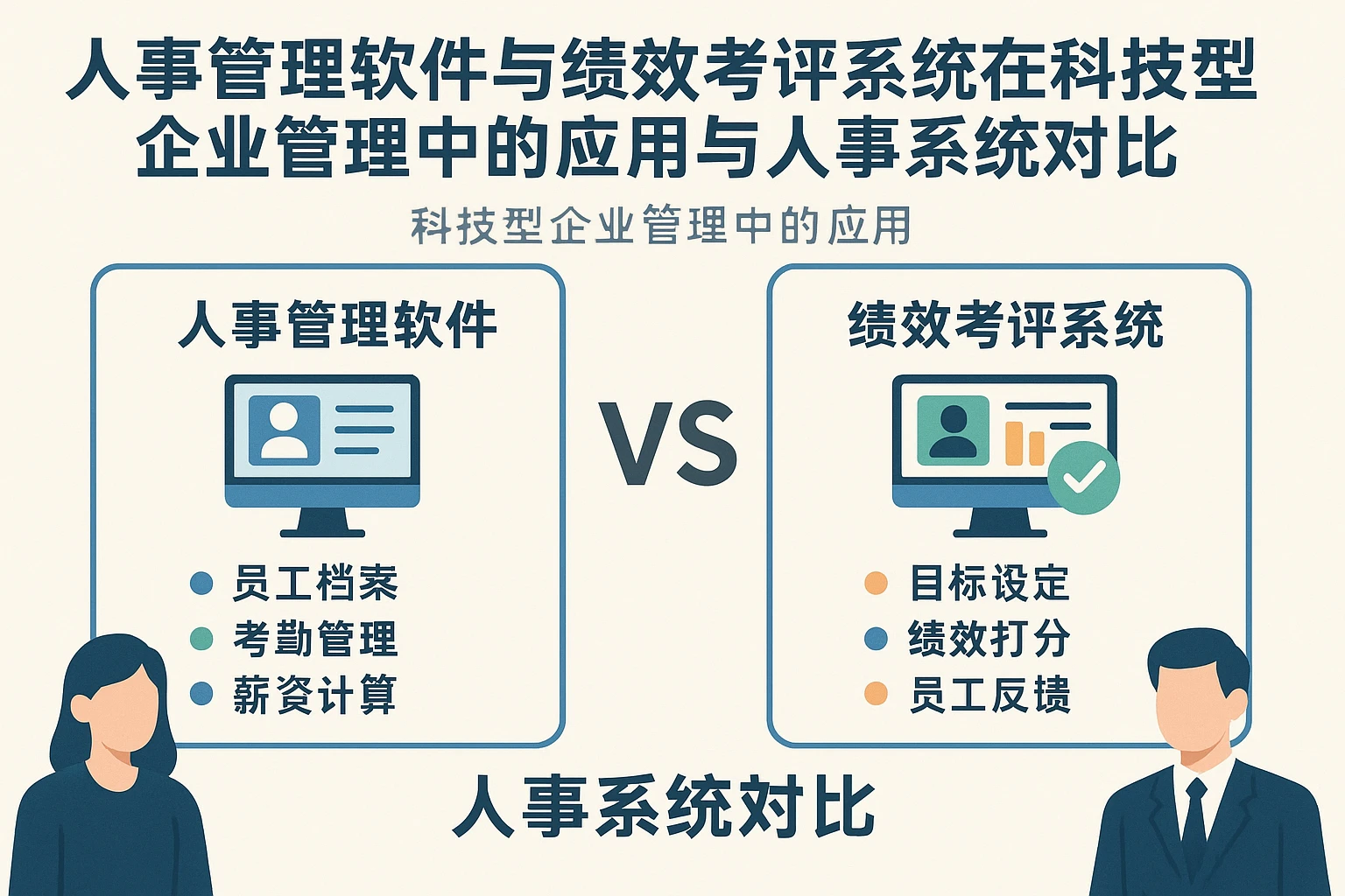 人事管理软件与绩效考评系统在科技型企业管理中的应用与人事系统对比