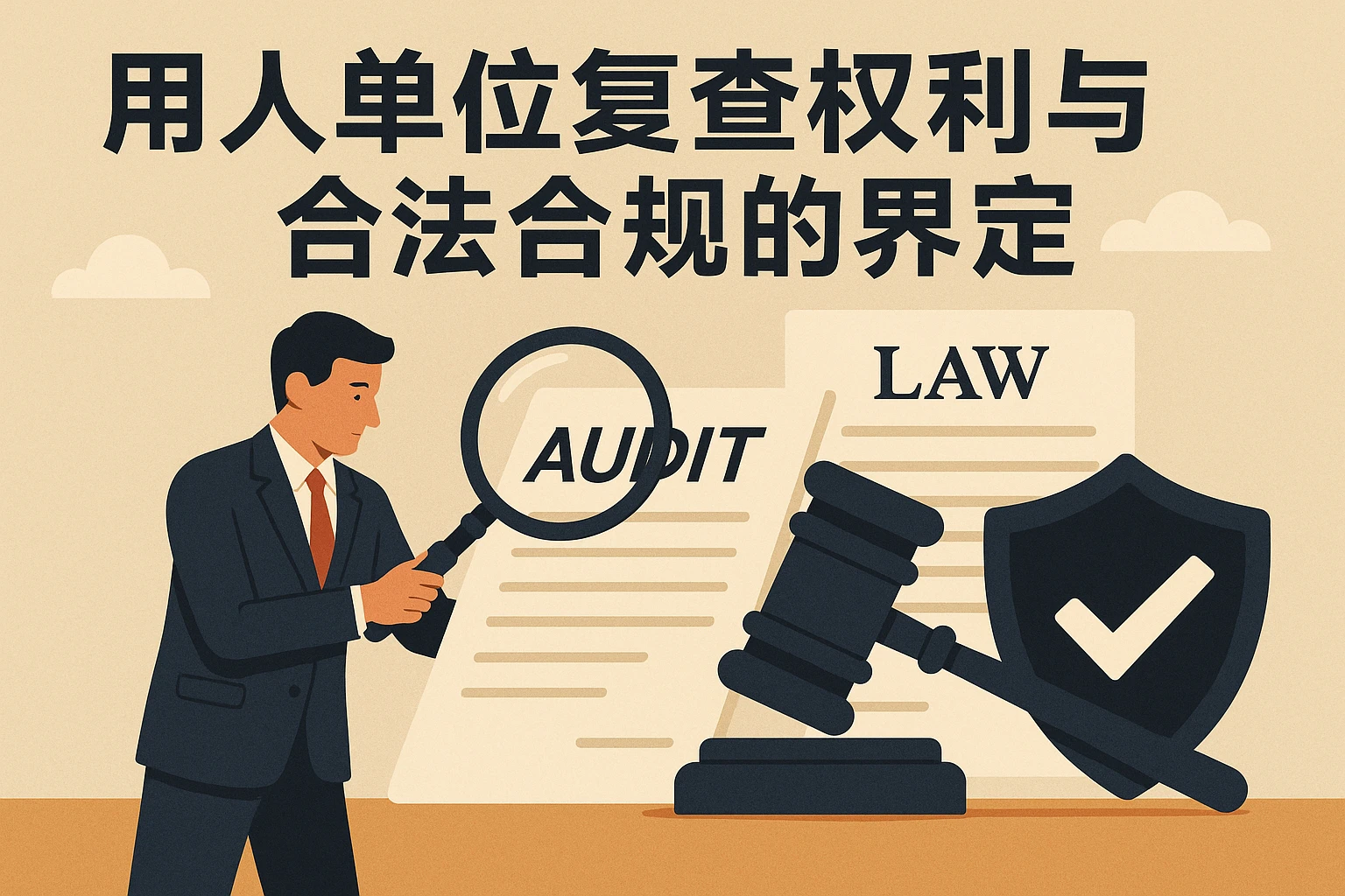 用人单位复查权利与合法合规的界定