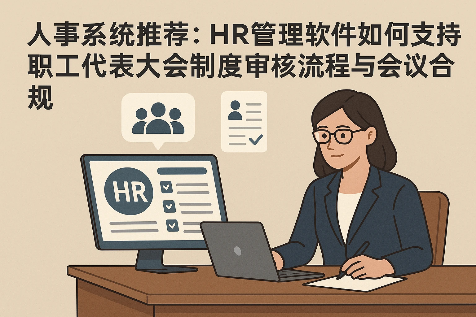人事系统推荐：HR管理软件如何支持职工代表大会制度审核流程与会议合规