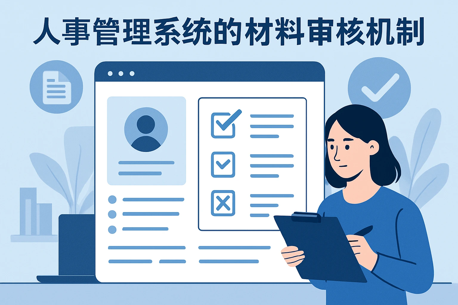 人事管理系统的材料审核机制