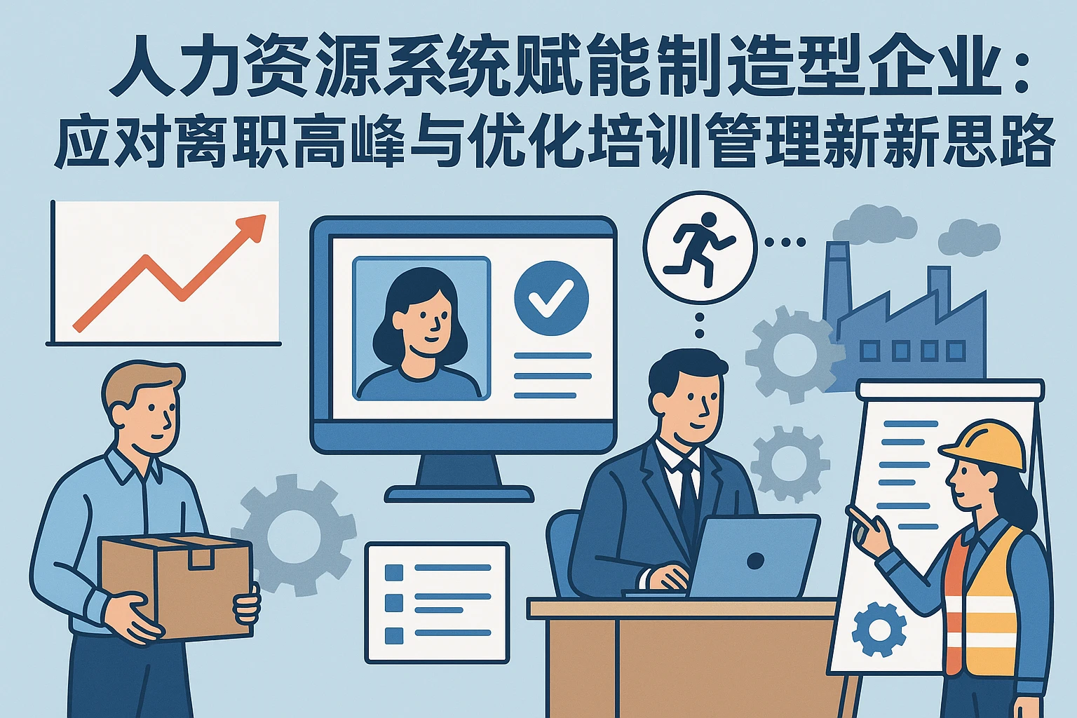 人力资源系统赋能制造型企业：应对离职高峰与优化培训管理的新思路