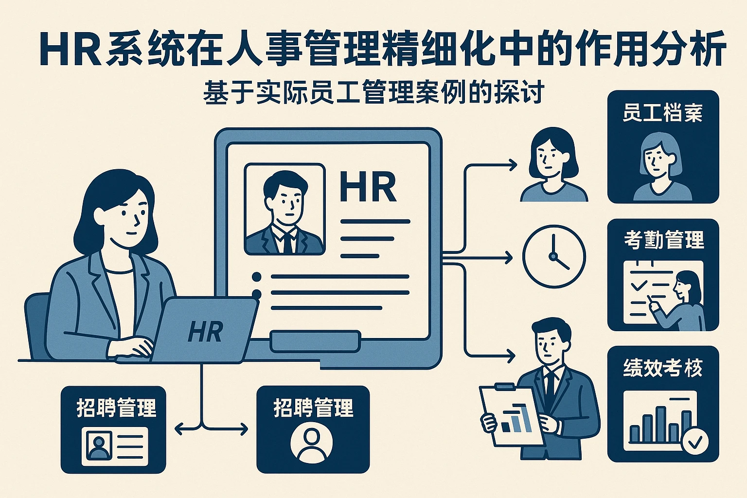 HR系统在人事管理精细化中的作用分析——基于实际员工管理案例的探讨