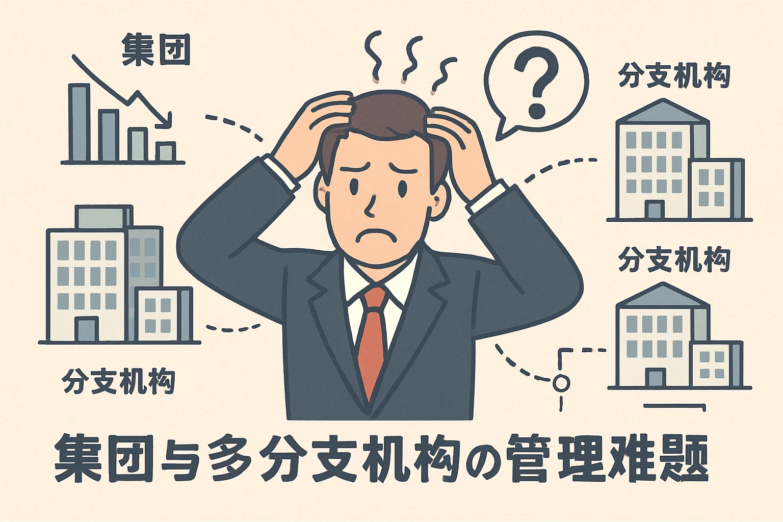 集团与多分支机构的管理难题