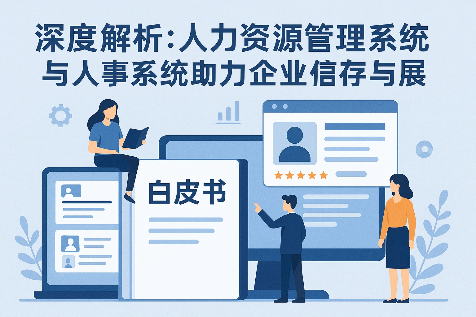 深度解析：人力资源管理系统与人事系统白皮书助力企业人才留存与发展