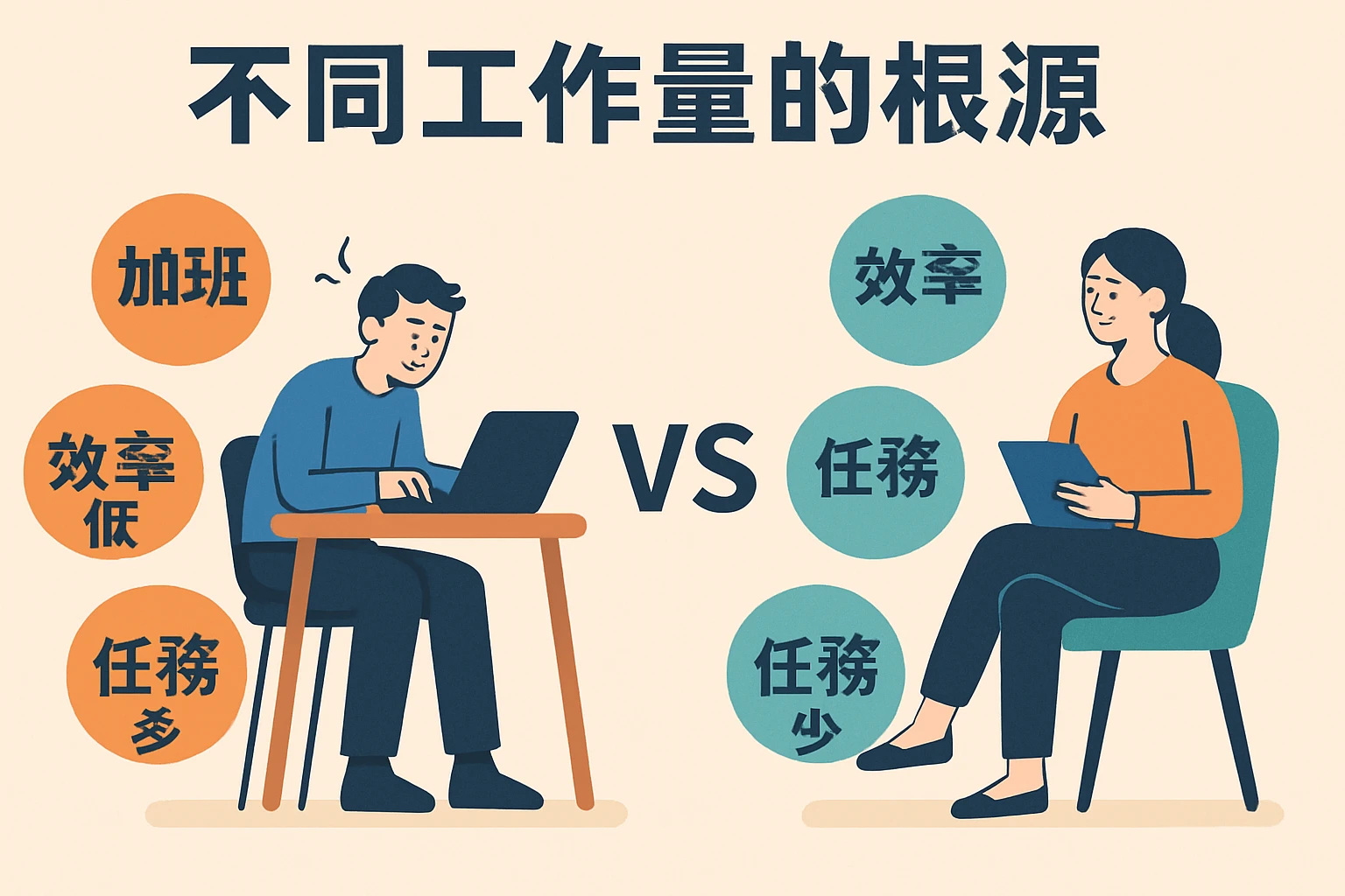 不同工作量基础的根源