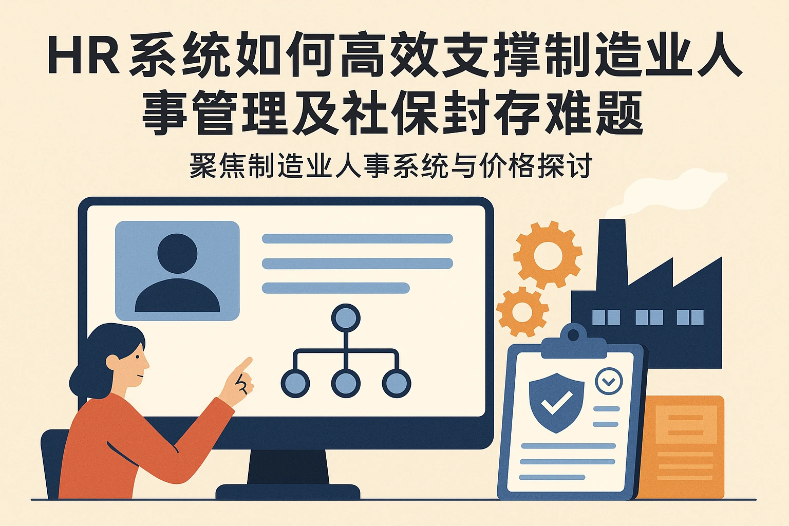 HR系统如何高效支撑制造业人事管理及社保封存难题——聚焦制造业人事系统与价格探讨