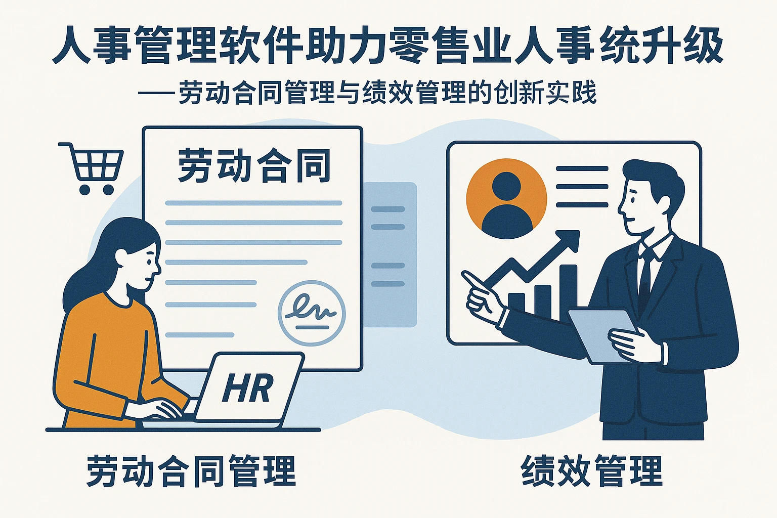 人事管理软件助力零售业人事系统升级 —— 劳动合同管理与绩效管理的创新实践