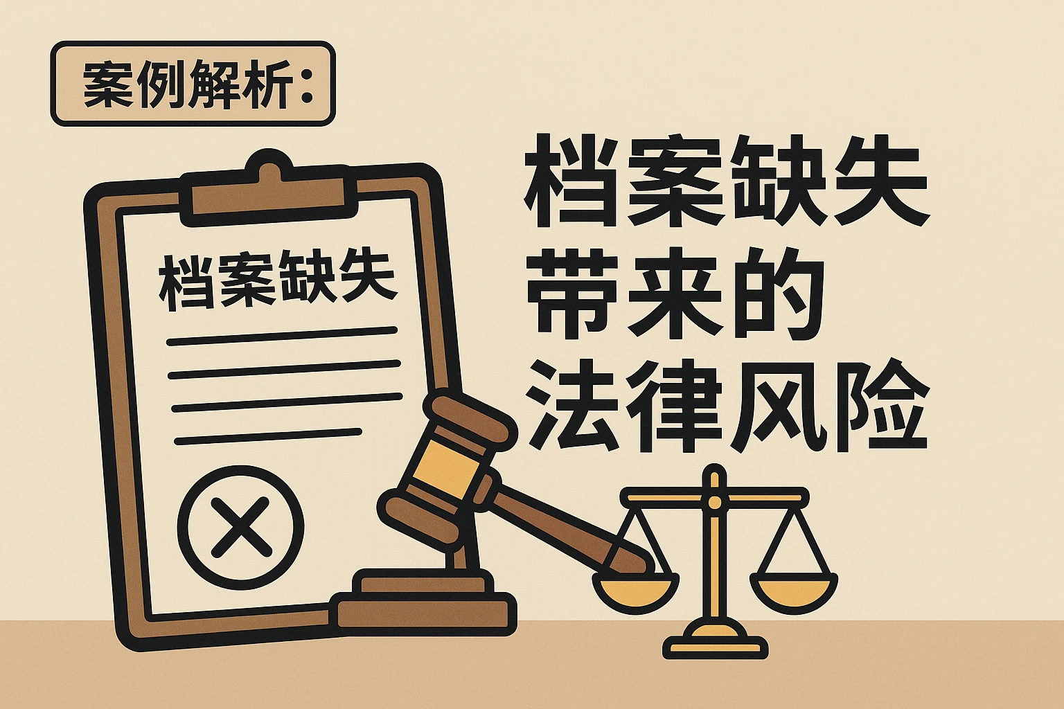 案例解析：档案缺失带来的法律风险