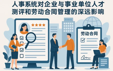 人事系统对企业与事业单位人才测评和劳动合同管理的深远影响