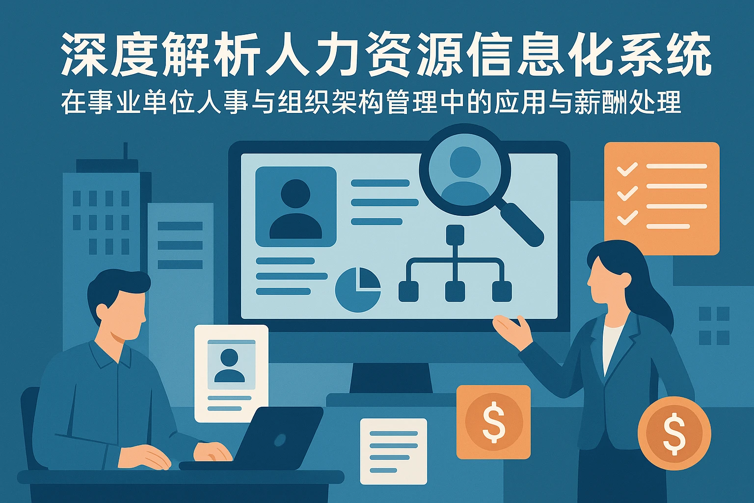 深度解析人力资源信息化系统在事业单位人事与组织架构管理中的应用与薪酬处理