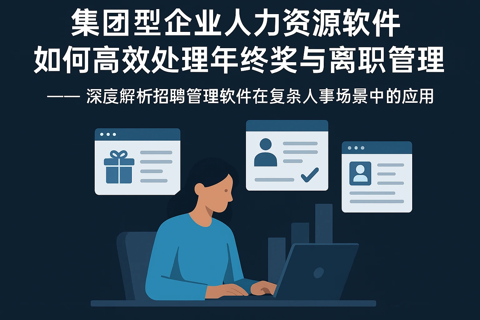 集团型企业人力资源软件如何高效处理年终奖与离职管理 —— 深度解析招聘管理软件在复杂人事场景中的应用