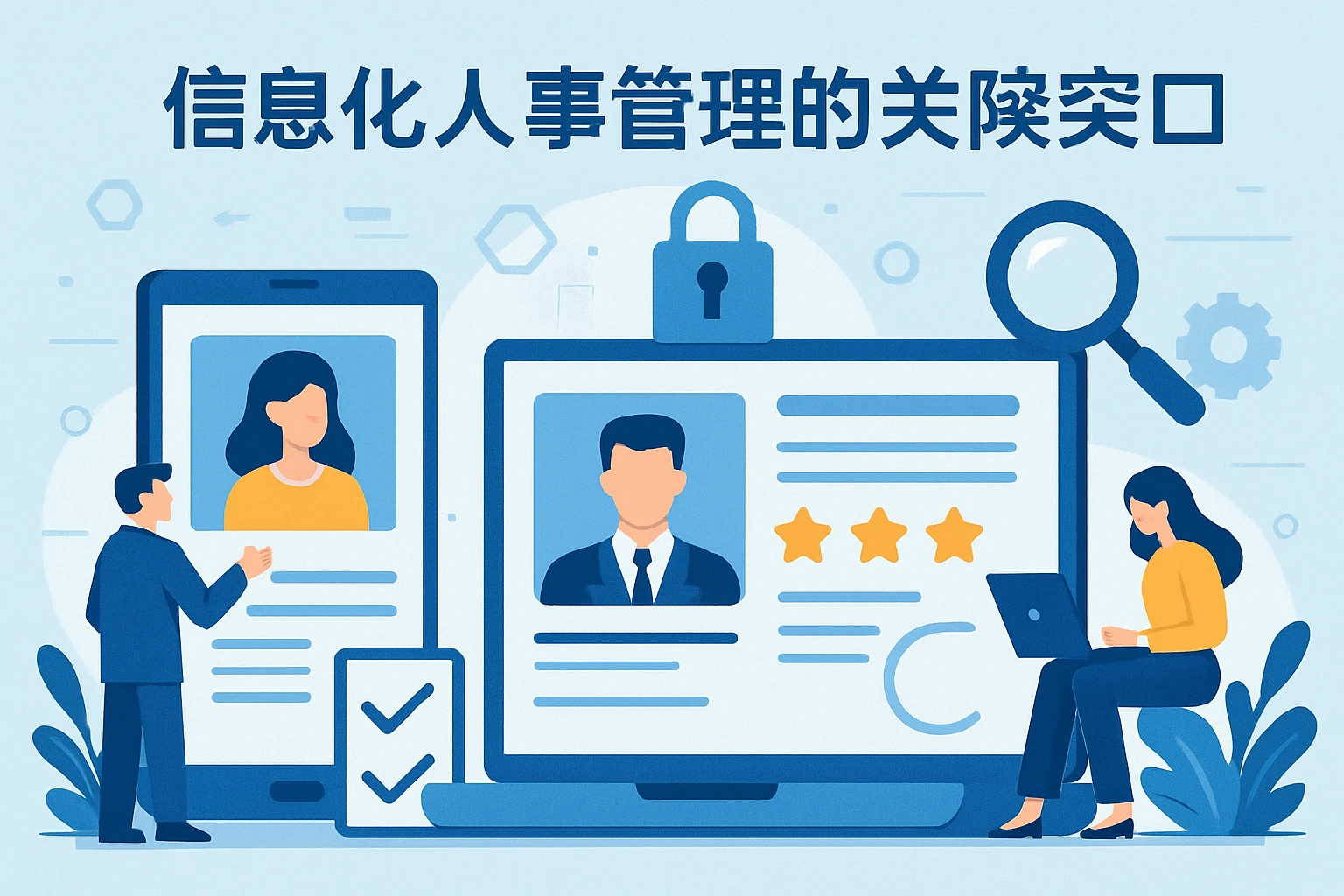 信息化人事管理的关键突破口