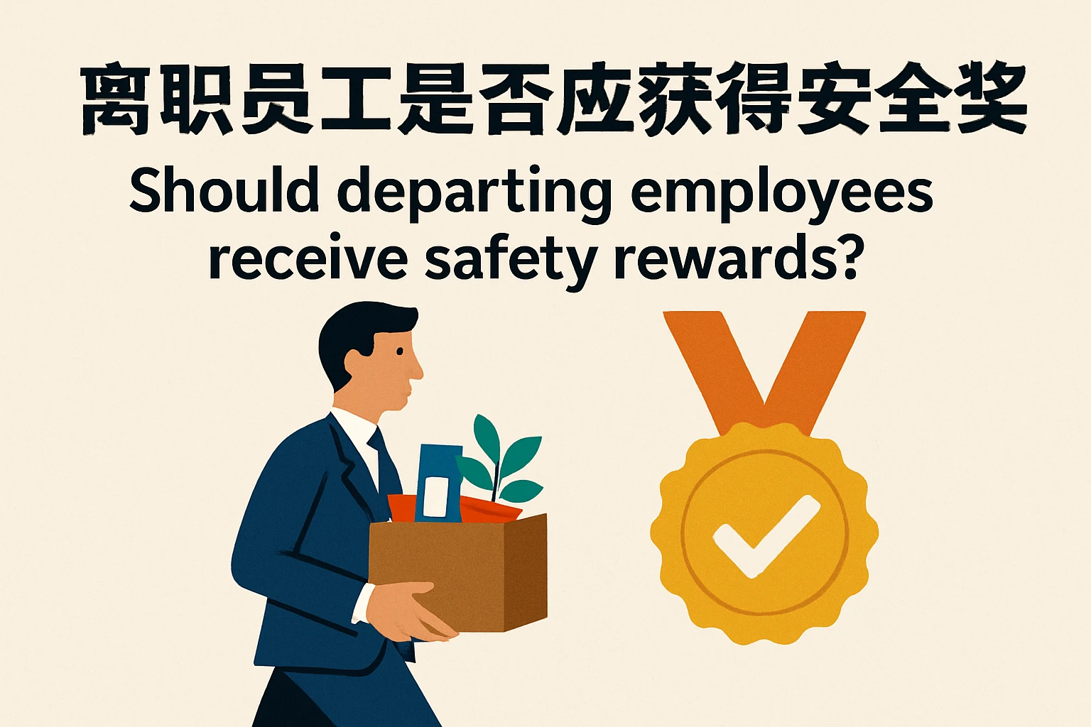 离职员工是否应获得安全奖励？