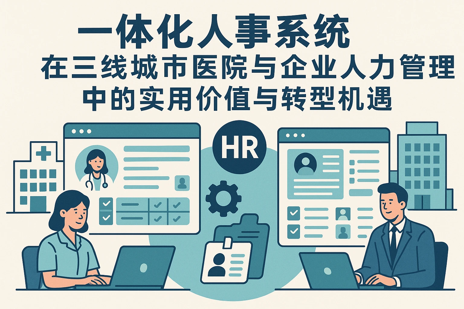 一体化人事系统在三线城市医院与企业人力管理中的实用价值与转型机遇