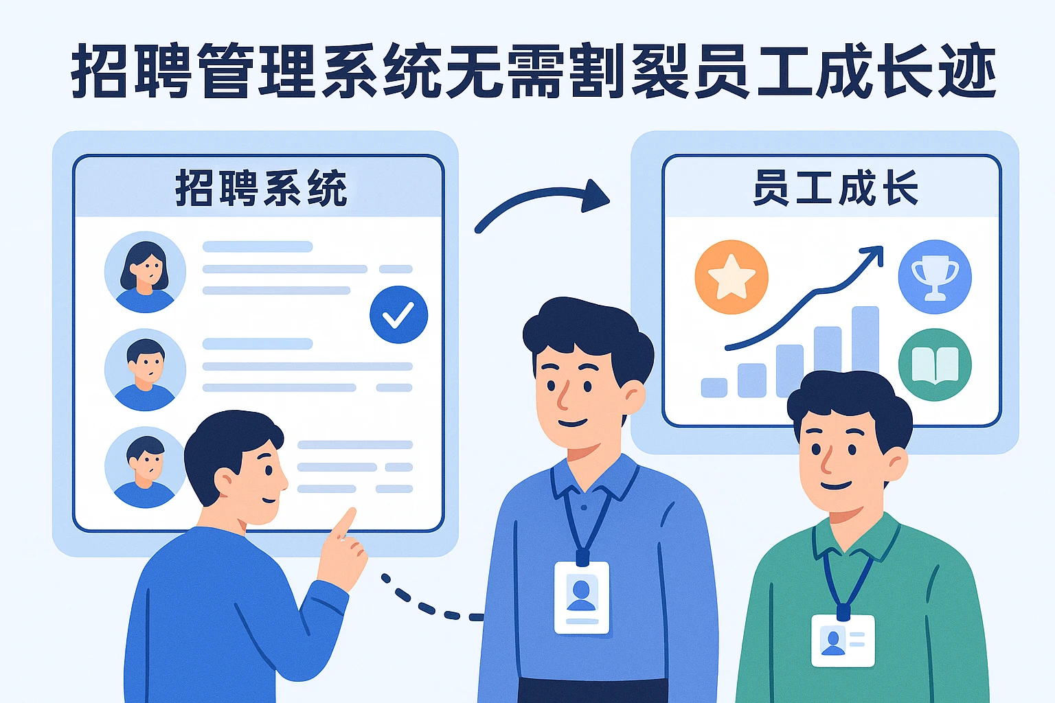 招聘管理系统无需割裂员工成长轨迹