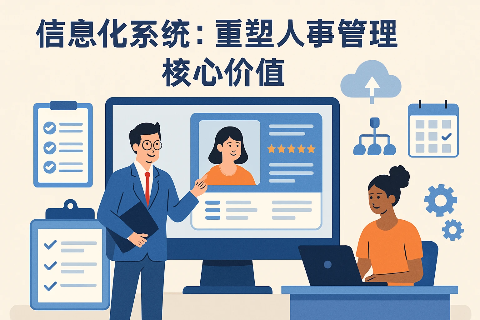 信息化系统：重塑人事管理核心价值