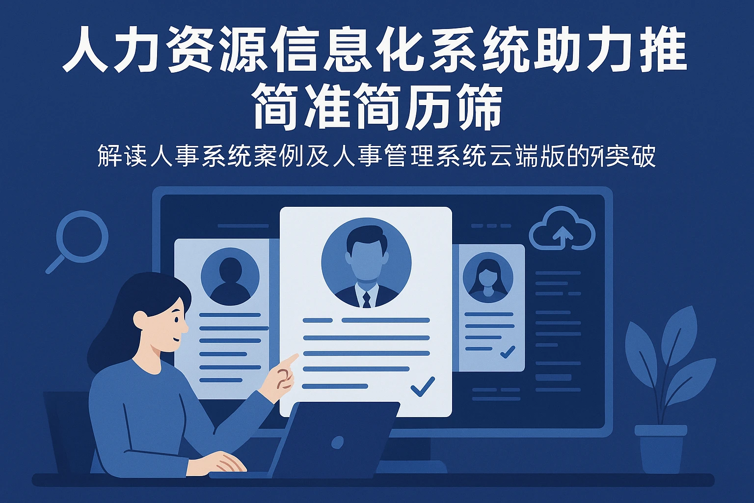 人力资源信息化系统助力精准简历筛选——解读人事系统案例及人事管理系统云端版的突破