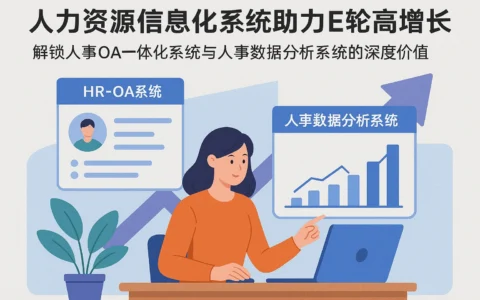 人力资源信息化系统助力E轮高增长企业——解锁人事OA一体化系统与人事数据分析系统的深度价值