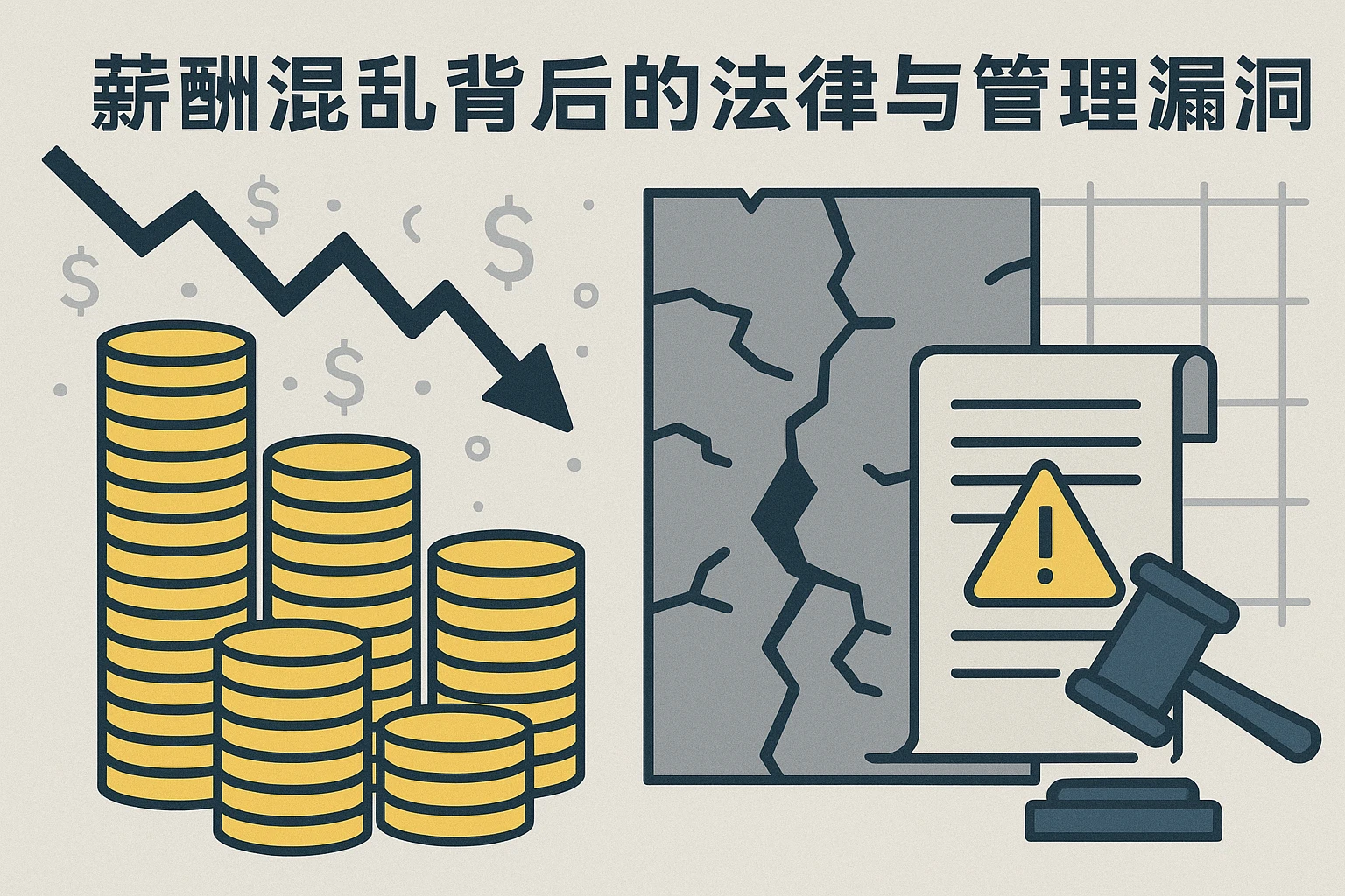 薪酬混乱背后的法律与管理漏洞