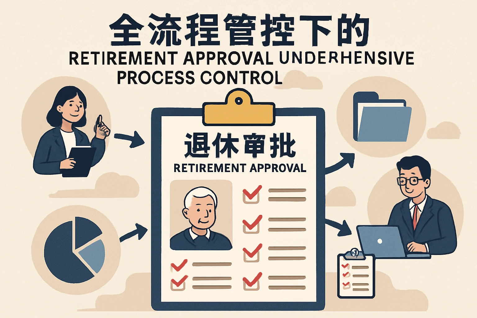 全流程管控下的退休审批
