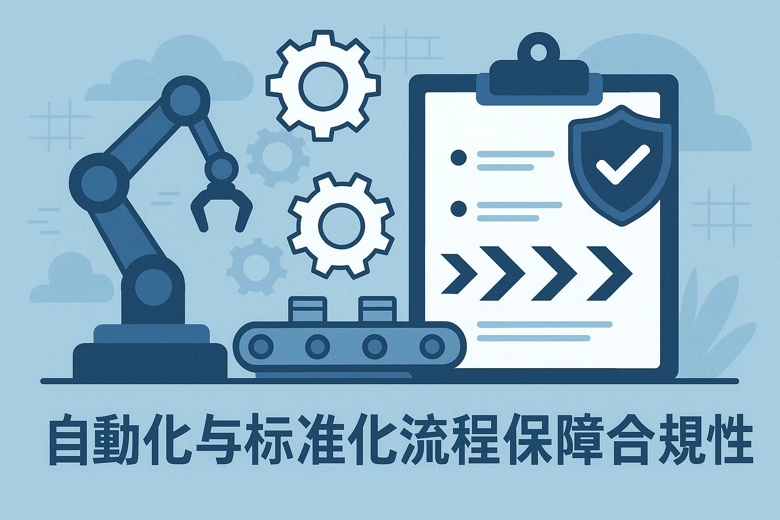 自动化与标准化流程保障合规性