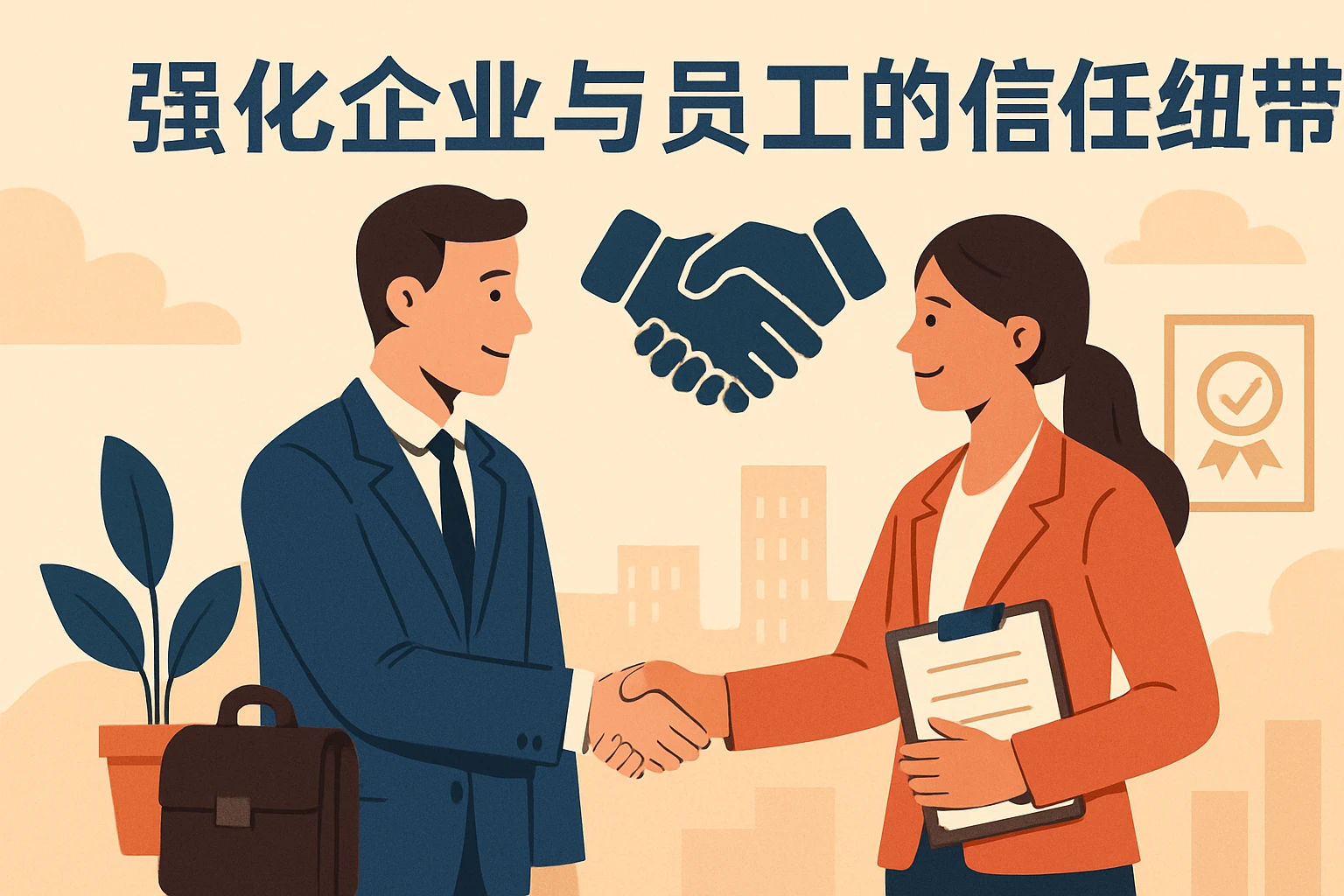 强化企业与员工的信任纽带