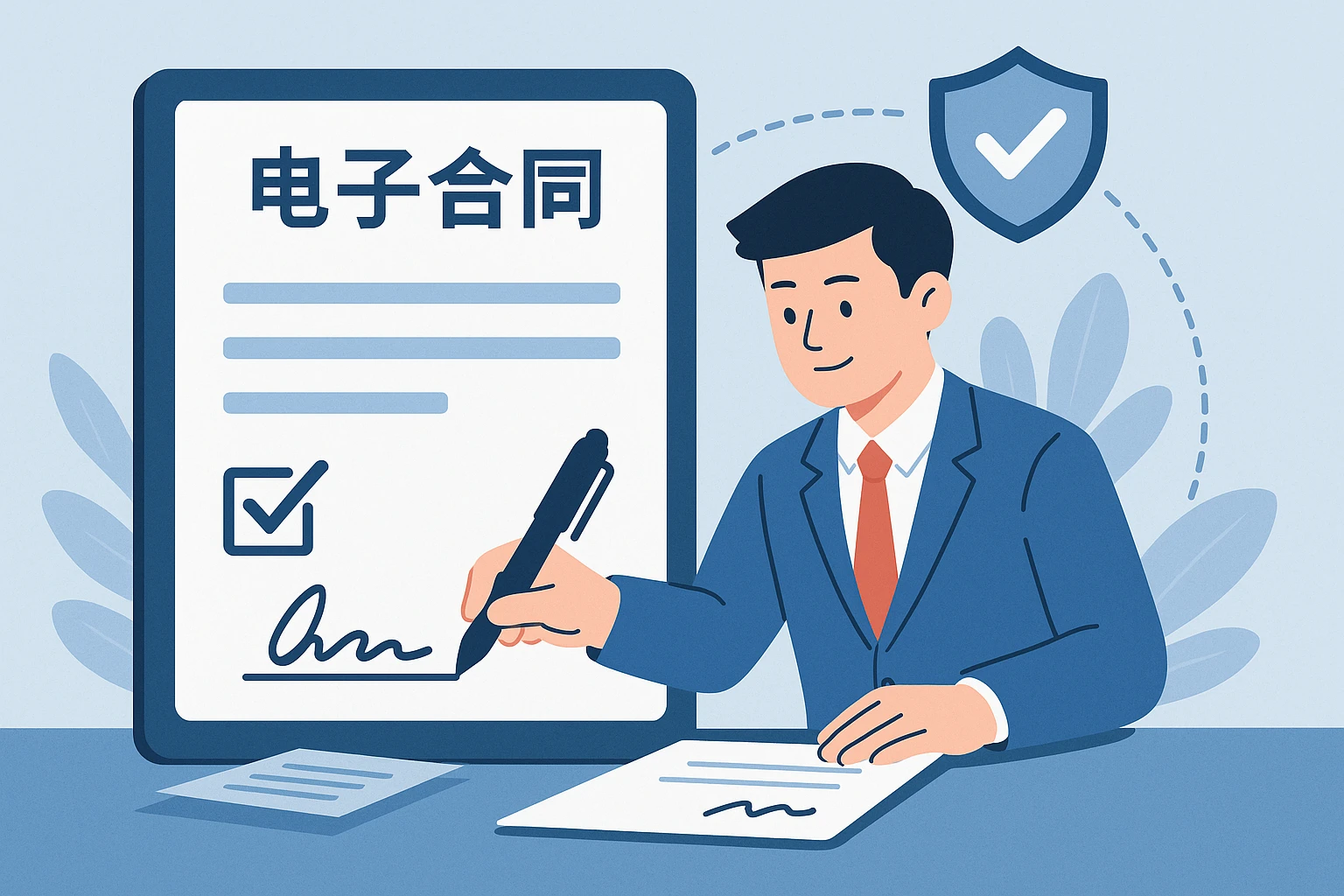 2. 电子合同签署，透明流程守护权益