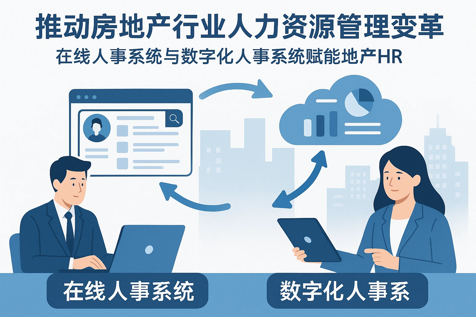推动房地产行业人力资源管理变革：在线人事系统与数字化人事系统赋能地产HR