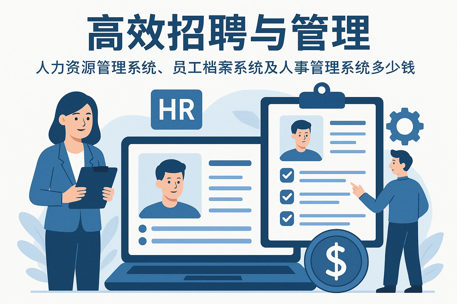 高效招聘与管理：人力资源管理系统、员工档案系统及人事管理系统多少钱