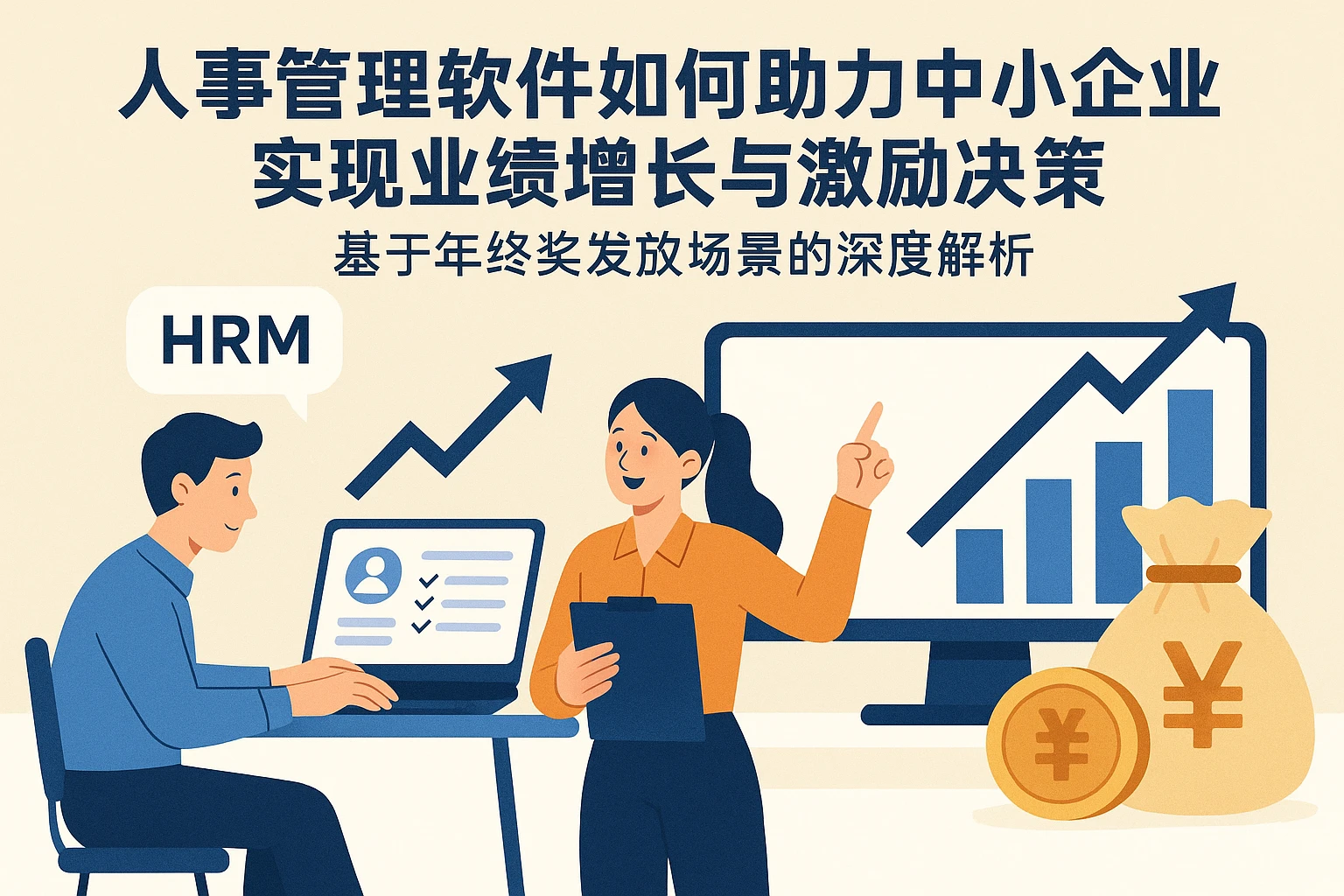 人事管理软件如何助力中小企业实现业绩增长与激励决策——基于年终奖发放场景的深度解析