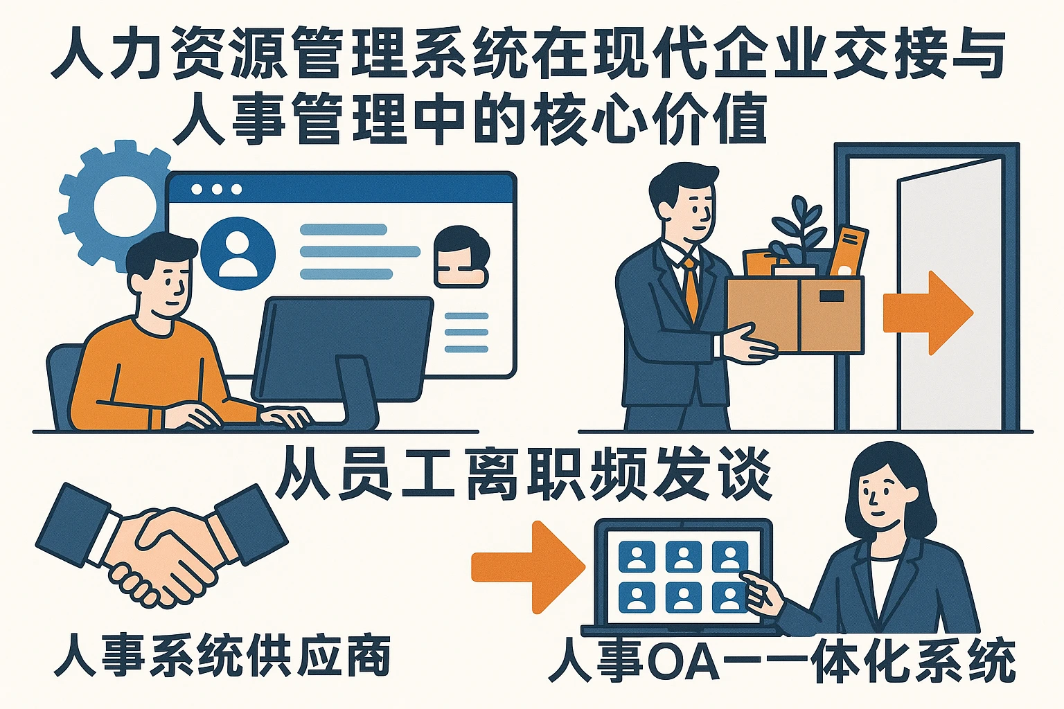 人力资源管理系统在现代企业交接与人事管理中的核心价值——从员工离职频发谈人事系统供应商与人事OA一体化系统的选择