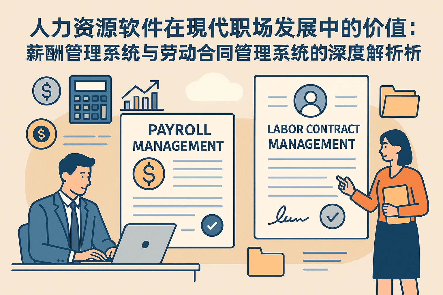 人力资源软件在现代职场发展中的价值：薪酬管理系统与劳动合同管理系统的深度解析